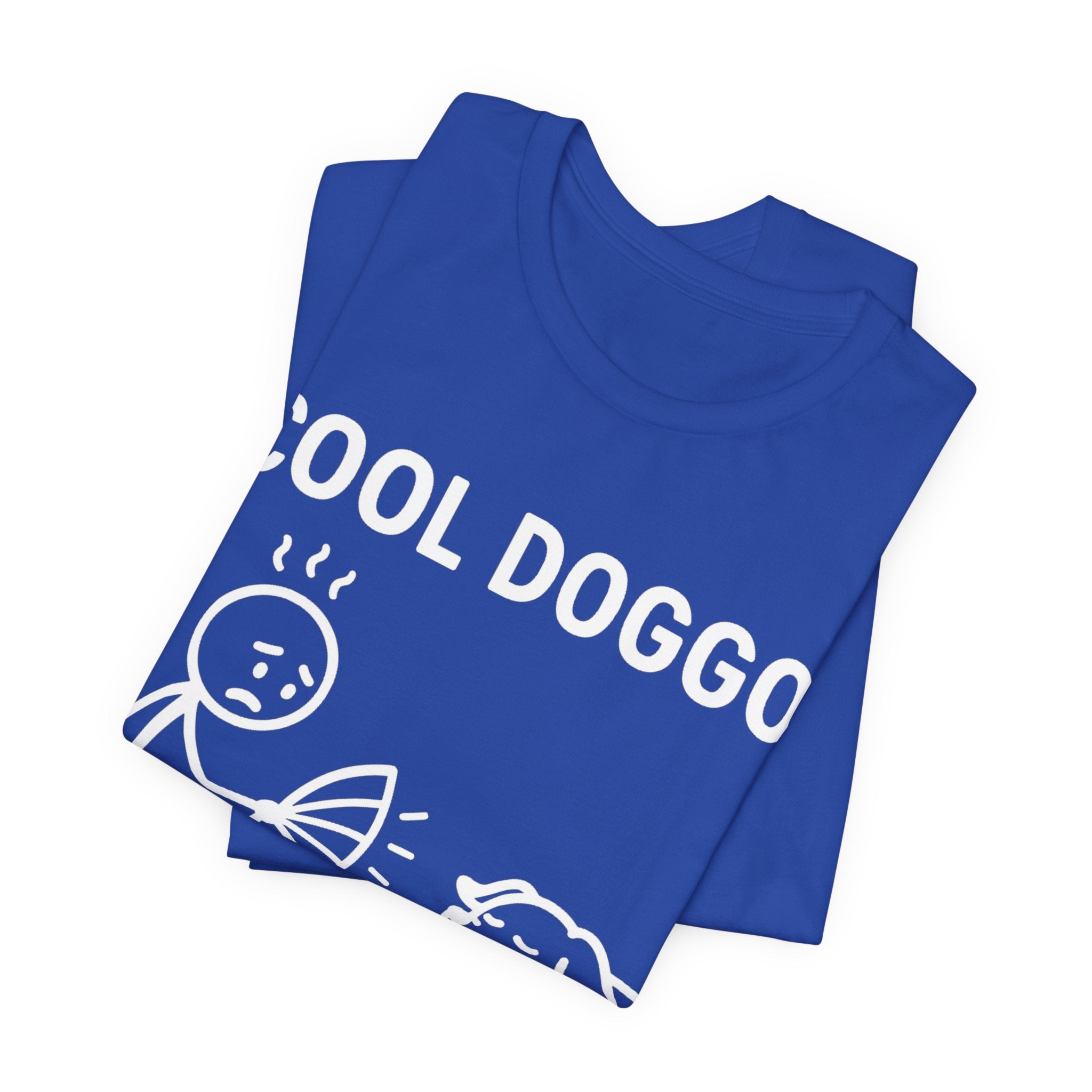 Cool Doggo T-Shirt – Funny Dog Lover Tee with Relaxing Lounger Design
