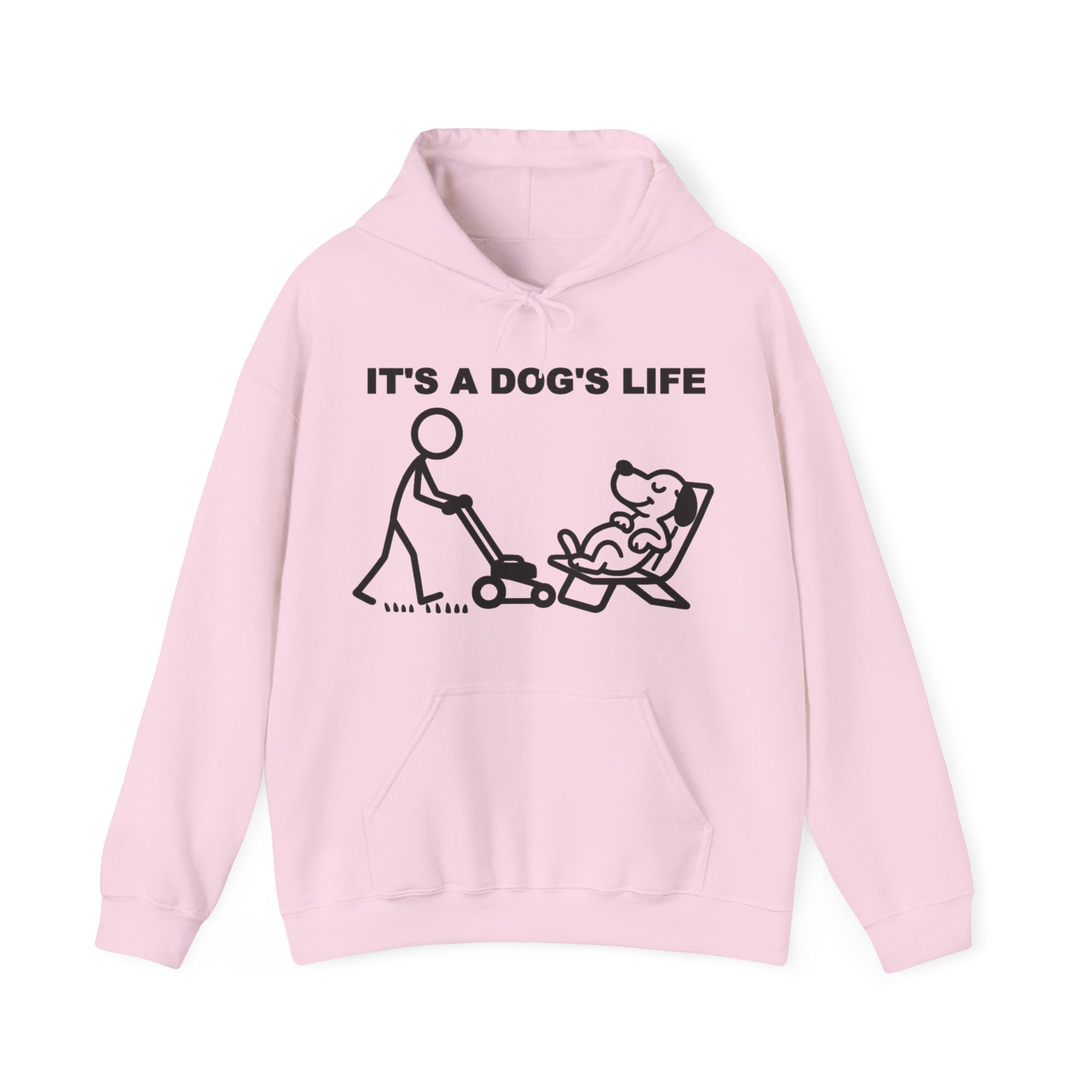It’s a Dog’s Life Funny Dog Hoodie, Dog Lover Gift, Pet Owner Hoodie