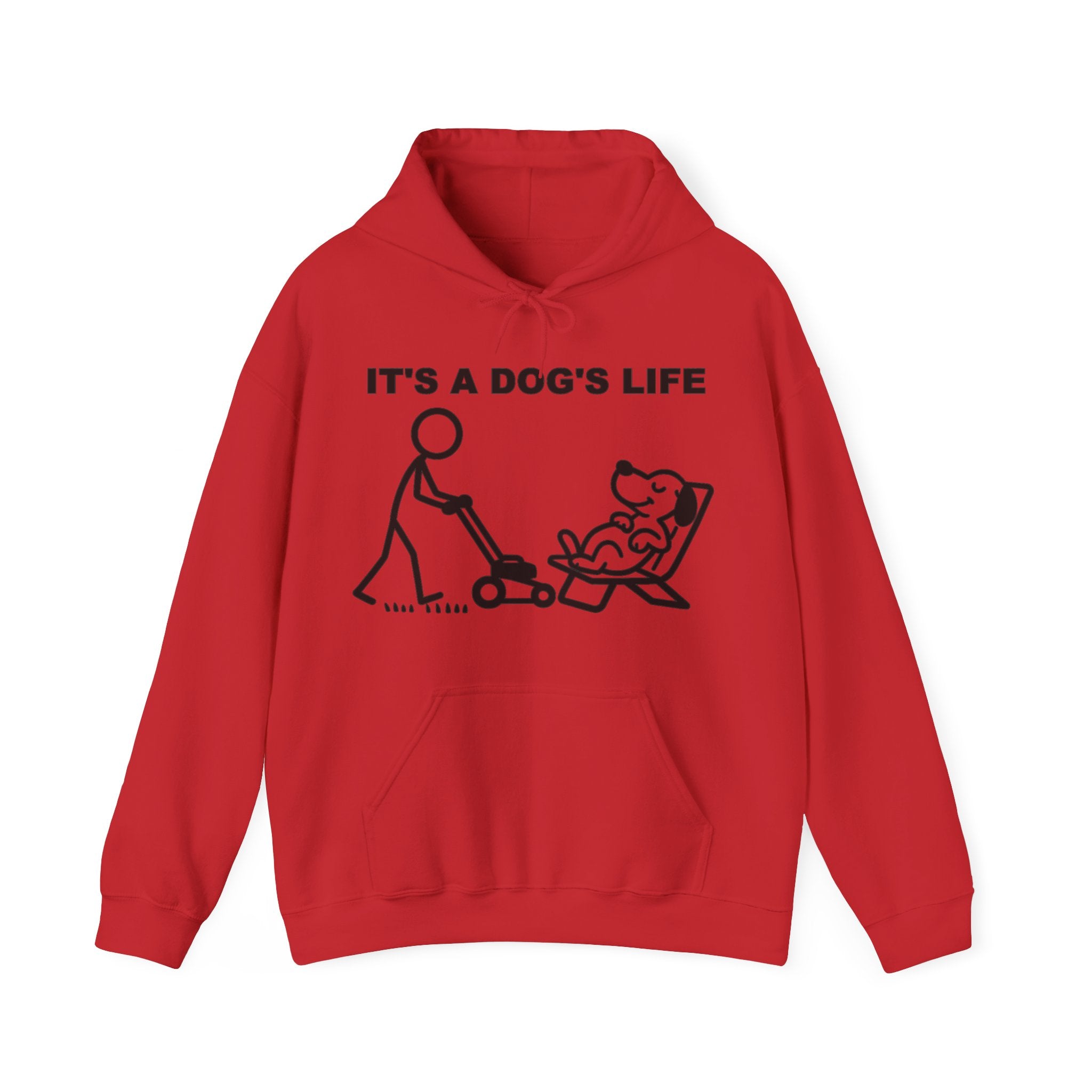 It’s a Dog’s Life Funny Dog Hoodie, Dog Lover Gift, Pet Owner Hoodie