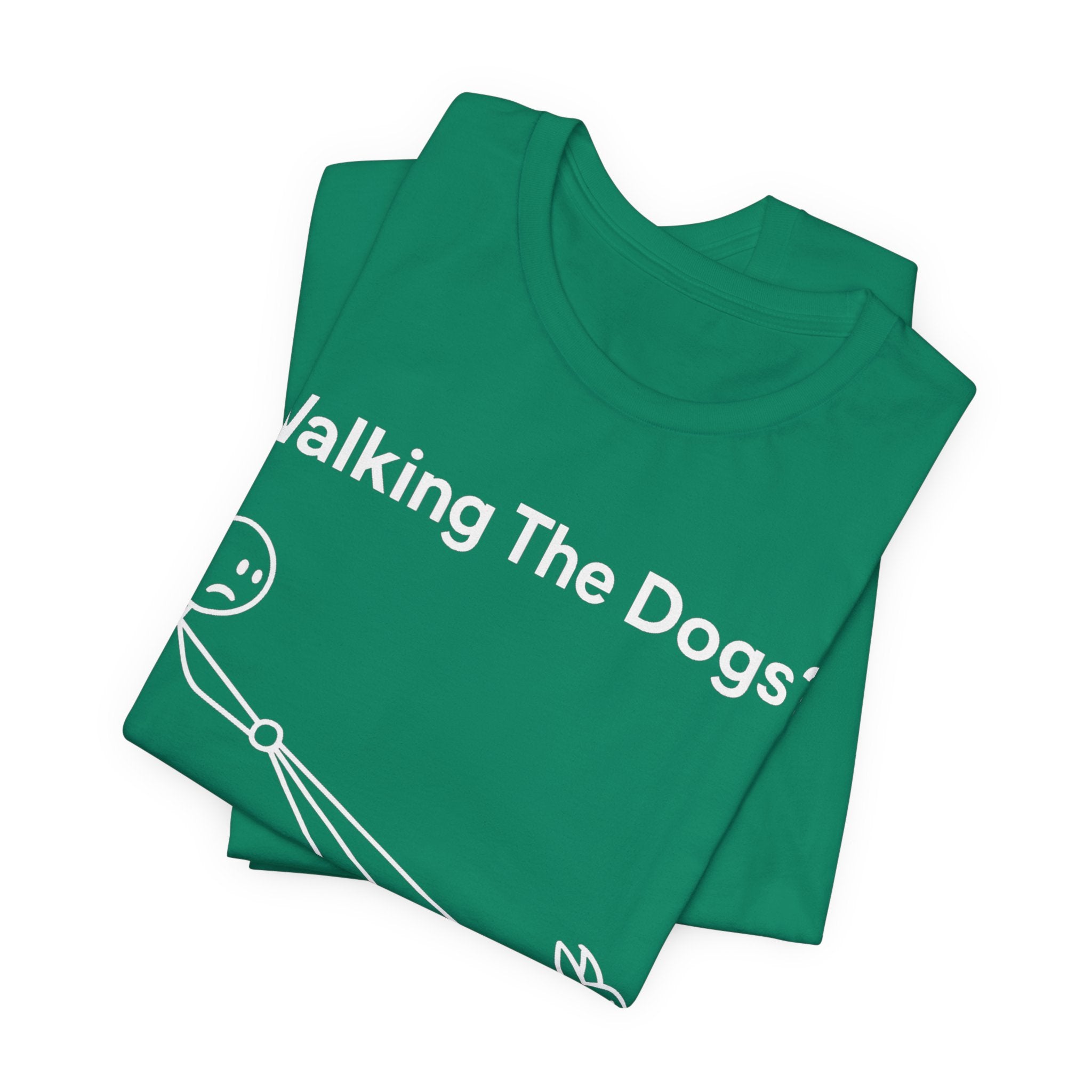 Walking The Dogs T-Shirt, Funny Dog Shirt, Dog Walker Gift, Dog Lover Tee, Cute Pet Humour T-Shirt