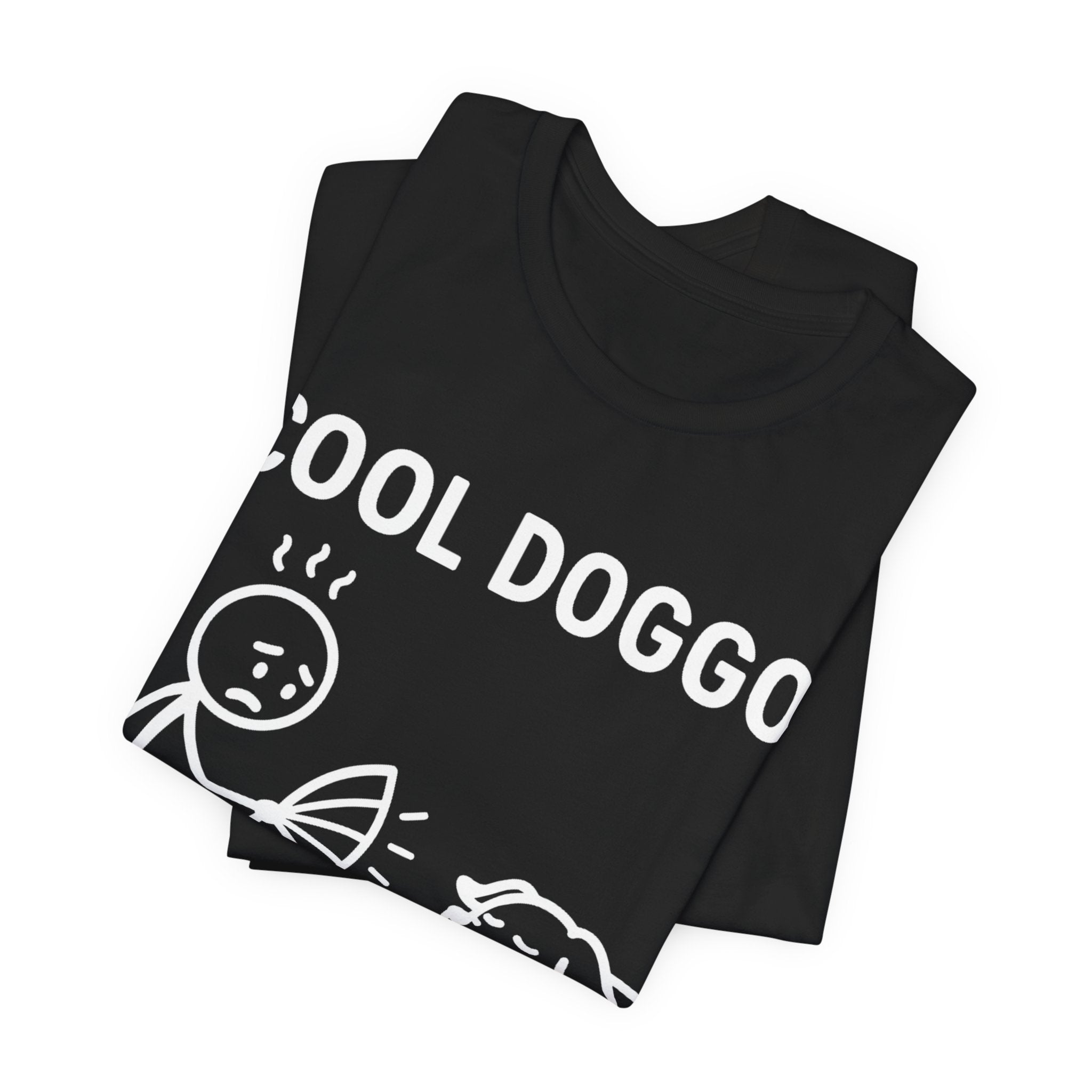 Cool Doggo T-Shirt – Funny Dog Lover Tee with Relaxing Lounger Design