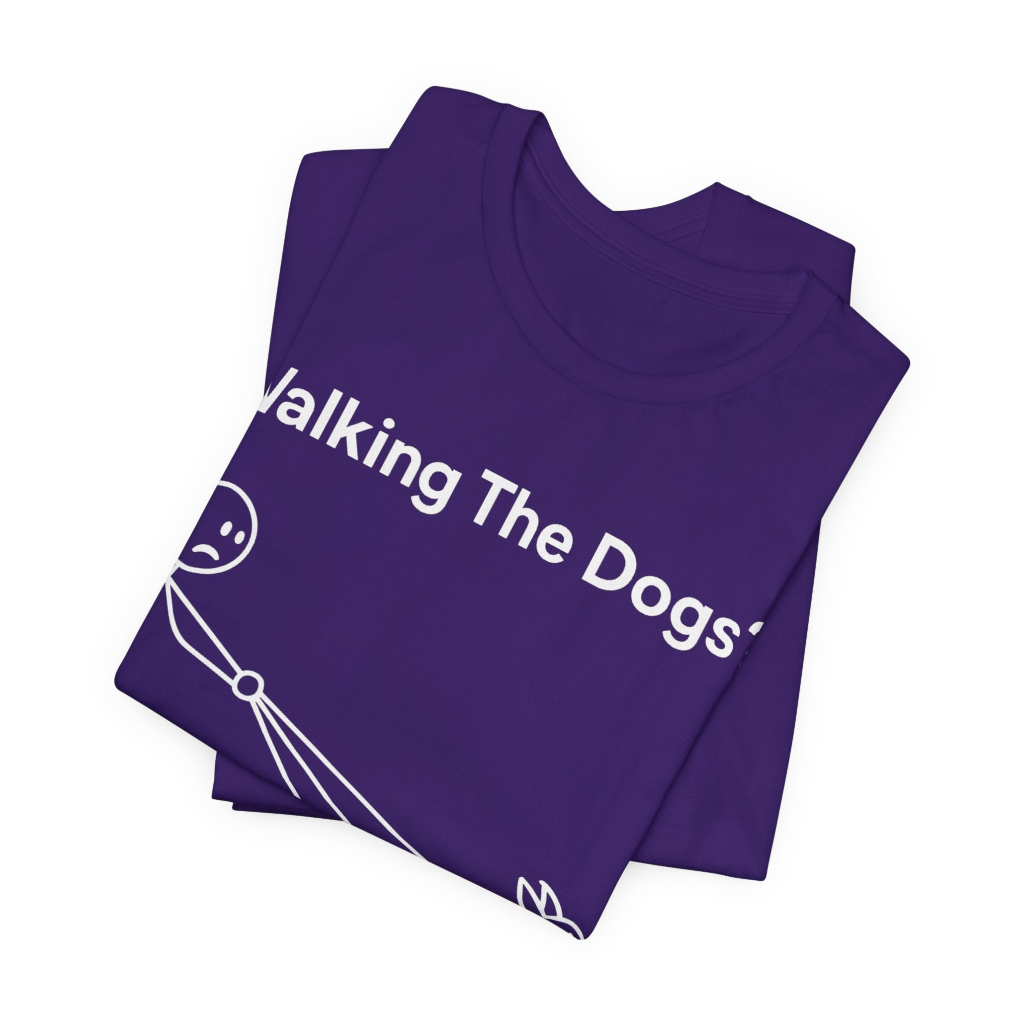 Walking The Dogs T-Shirt, Funny Dog Shirt, Dog Walker Gift, Dog Lover Tee, Cute Pet Humour T-Shirt