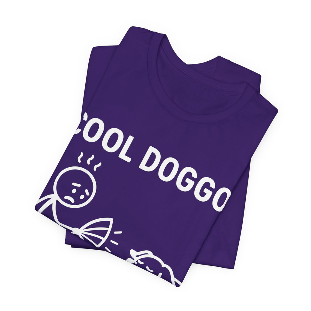 Cool Doggo T-Shirt – Funny Dog Lover Tee with Relaxing Lounger Design
