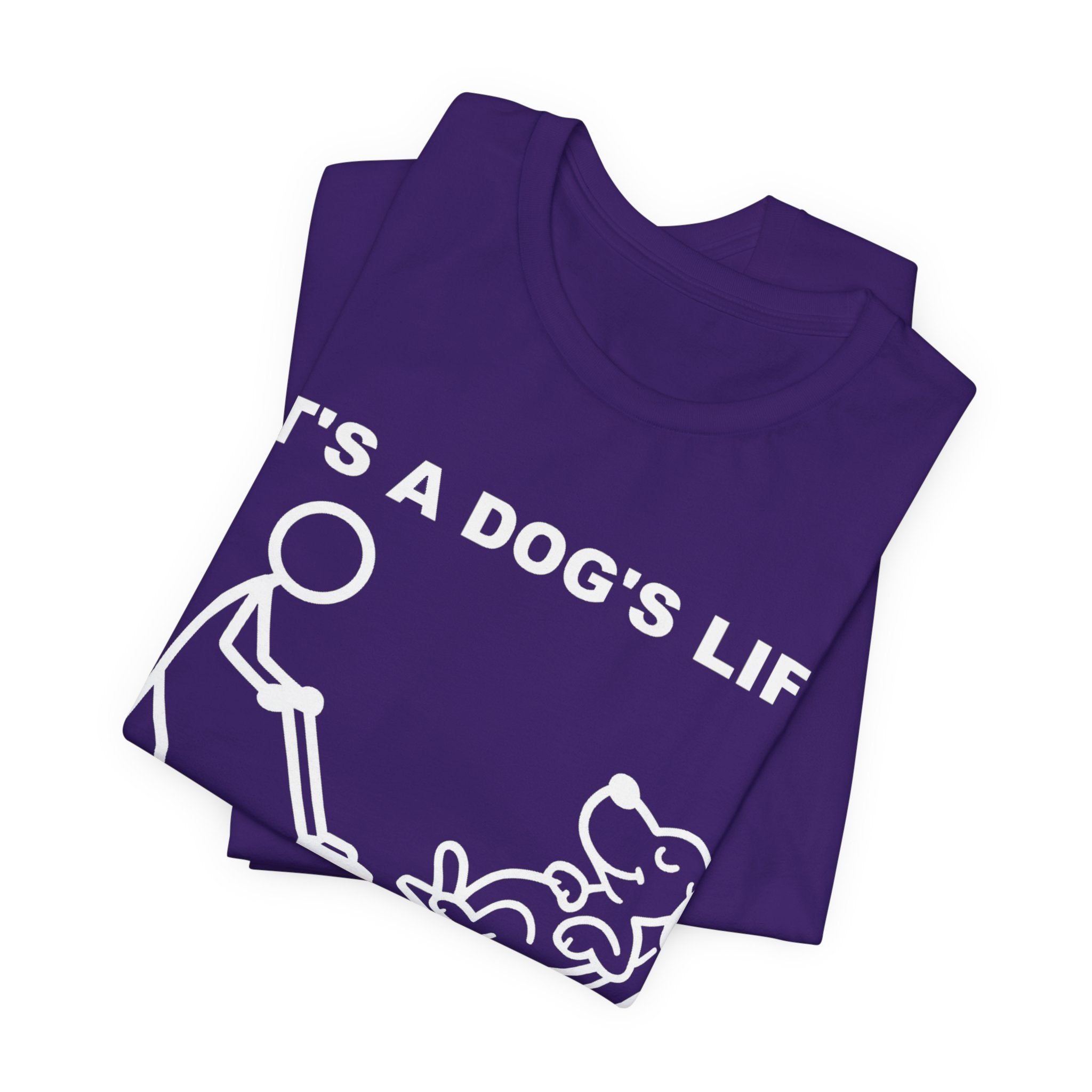 It’s a Dog’s Life T-Shirt, Funny Dog Shirt, Dog Lover Gift, Cute Pet Tee, Relaxed Humour T-Shirt