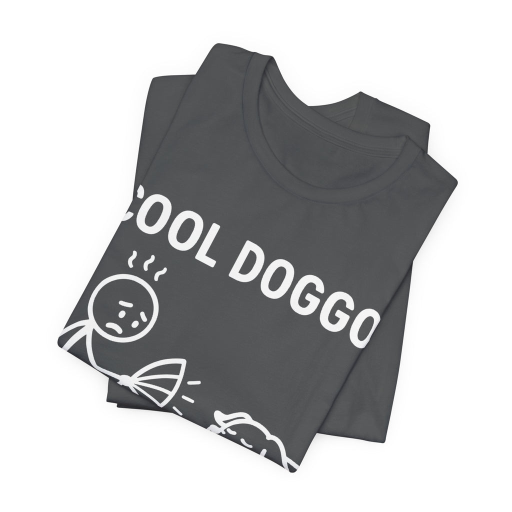 Cool Doggo T-Shirt – Funny Dog Lover Tee with Relaxing Lounger Design