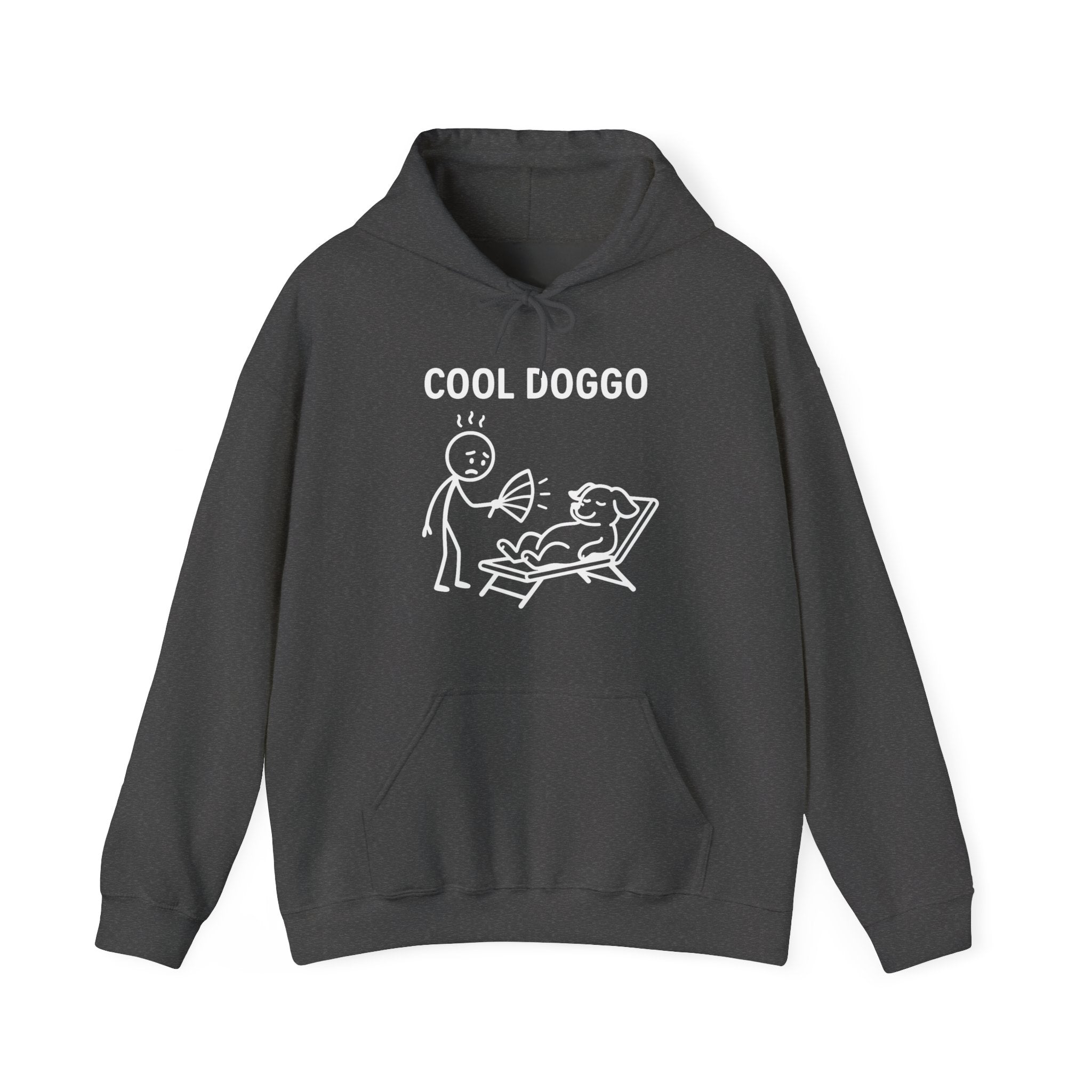 Cool Doggo Funny Dog Hoodie, Dog Walker Gift, Pet Lover Hoodie
