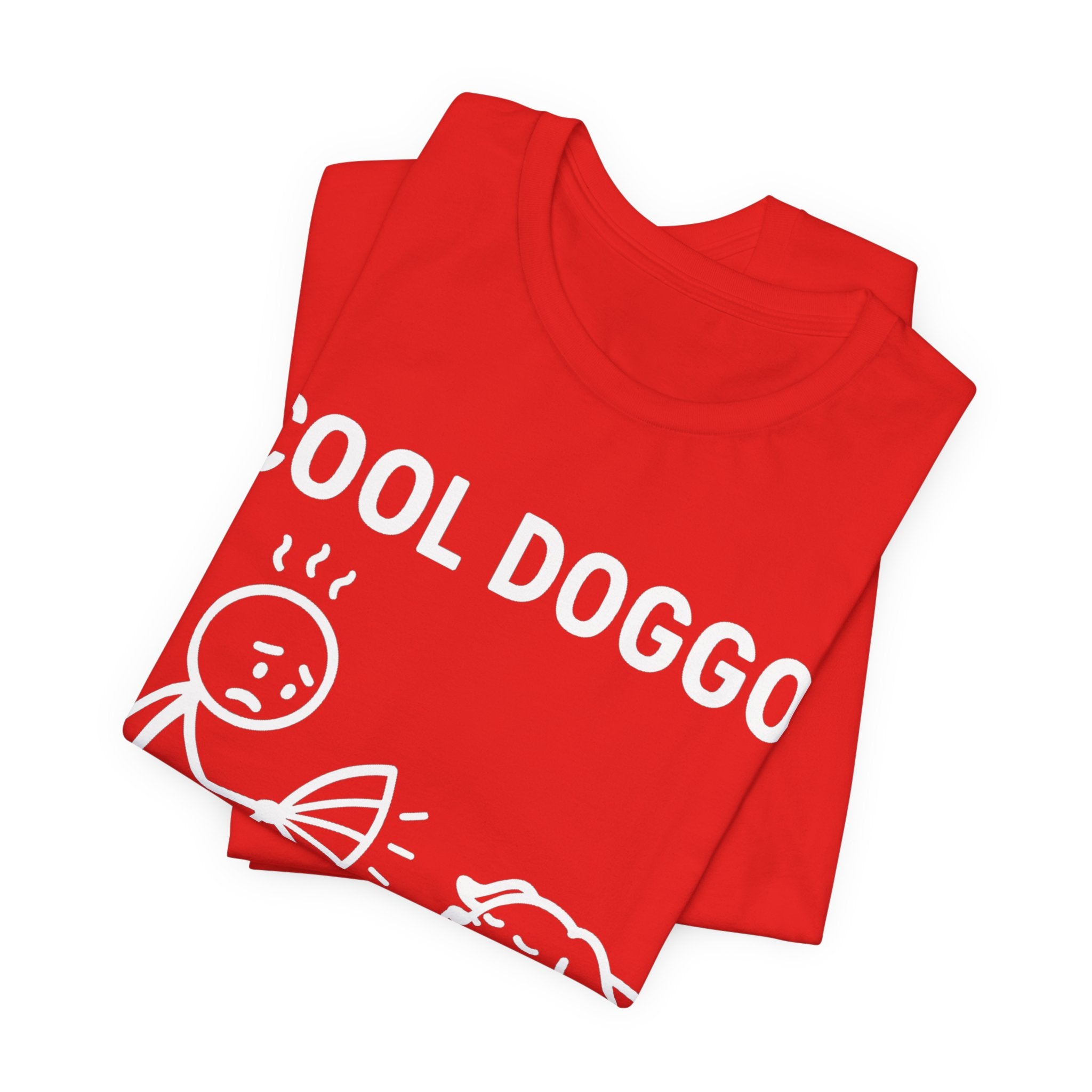 Cool Doggo T-Shirt – Funny Dog Lover Tee with Relaxing Lounger Design