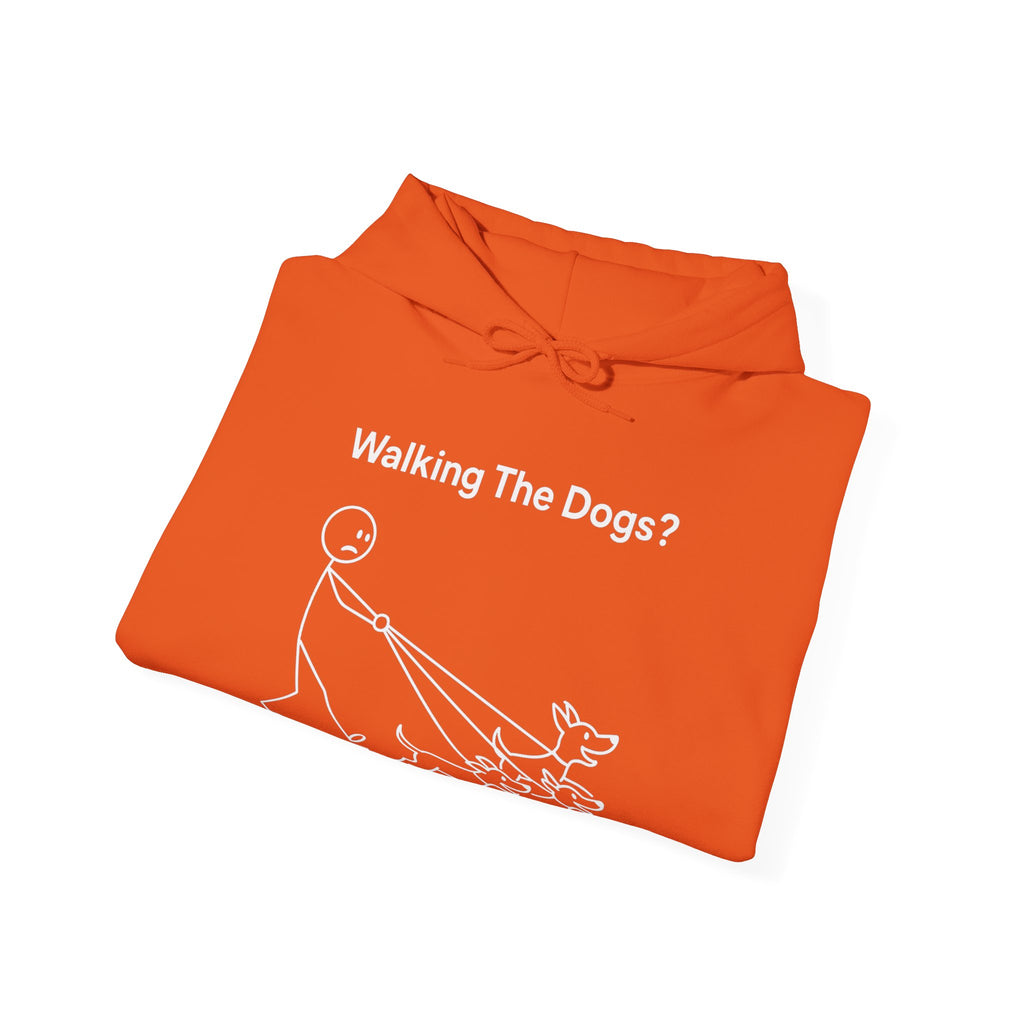 Walking The Dogs Funny Dog Hoodie, Dog Walker Gift, Pet Lover Hoodie
