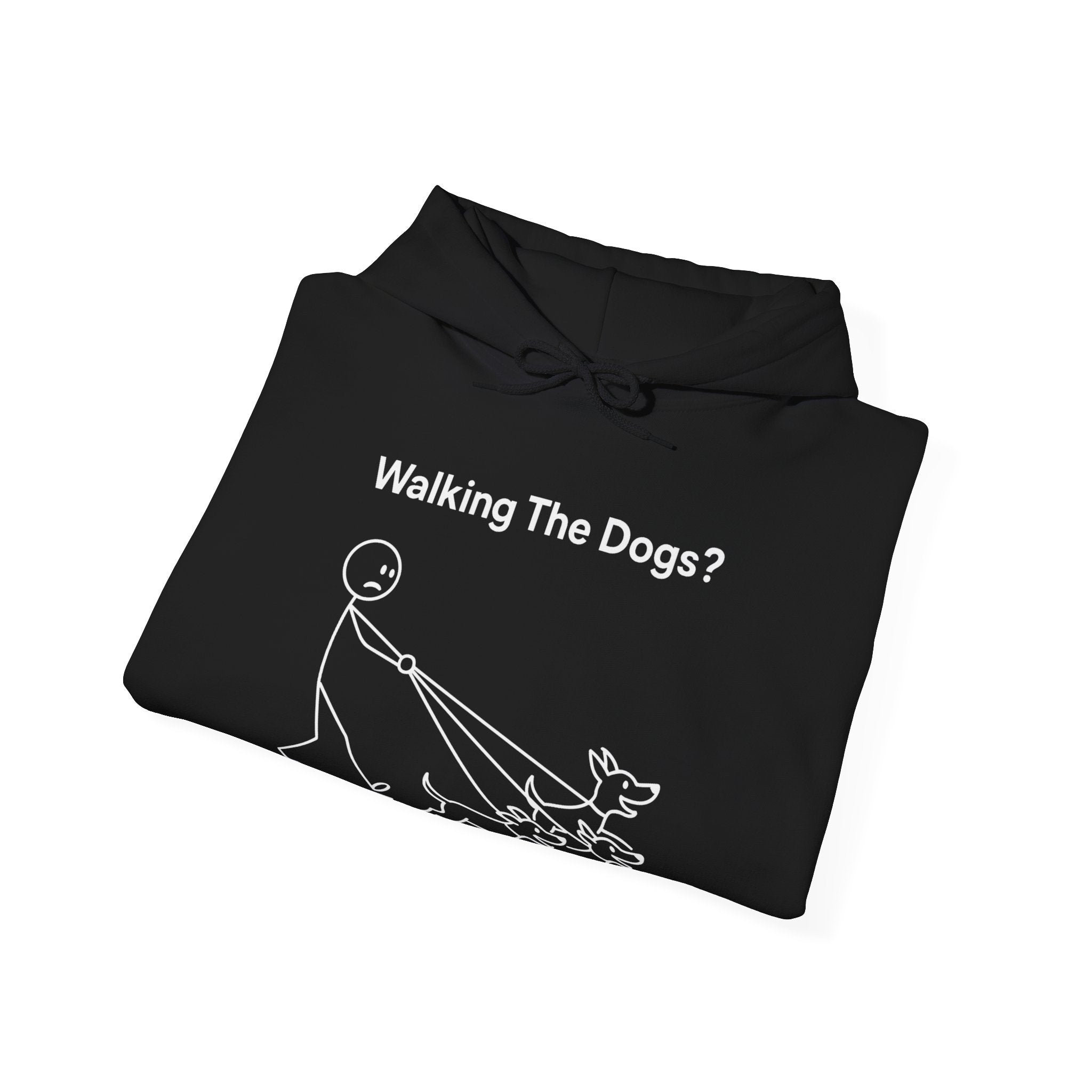 Walking The Dogs Funny Dog Hoodie, Dog Walker Gift, Pet Lover Hoodie