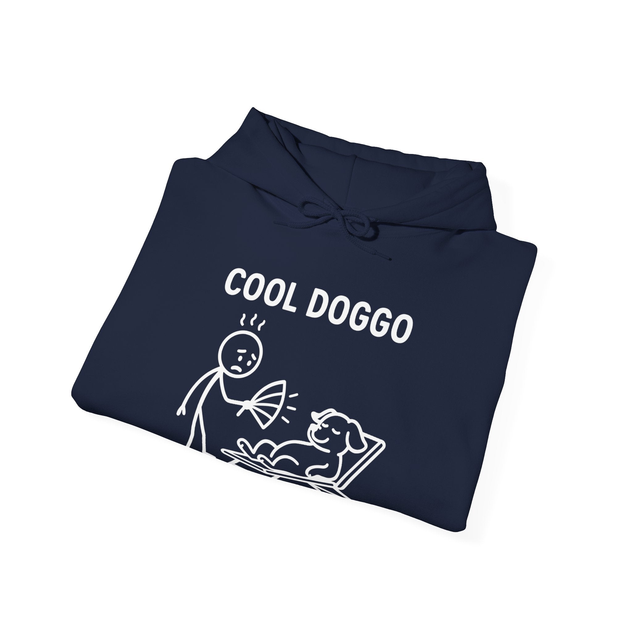 Cool Doggo Funny Dog Hoodie, Dog Walker Gift, Pet Lover Hoodie
