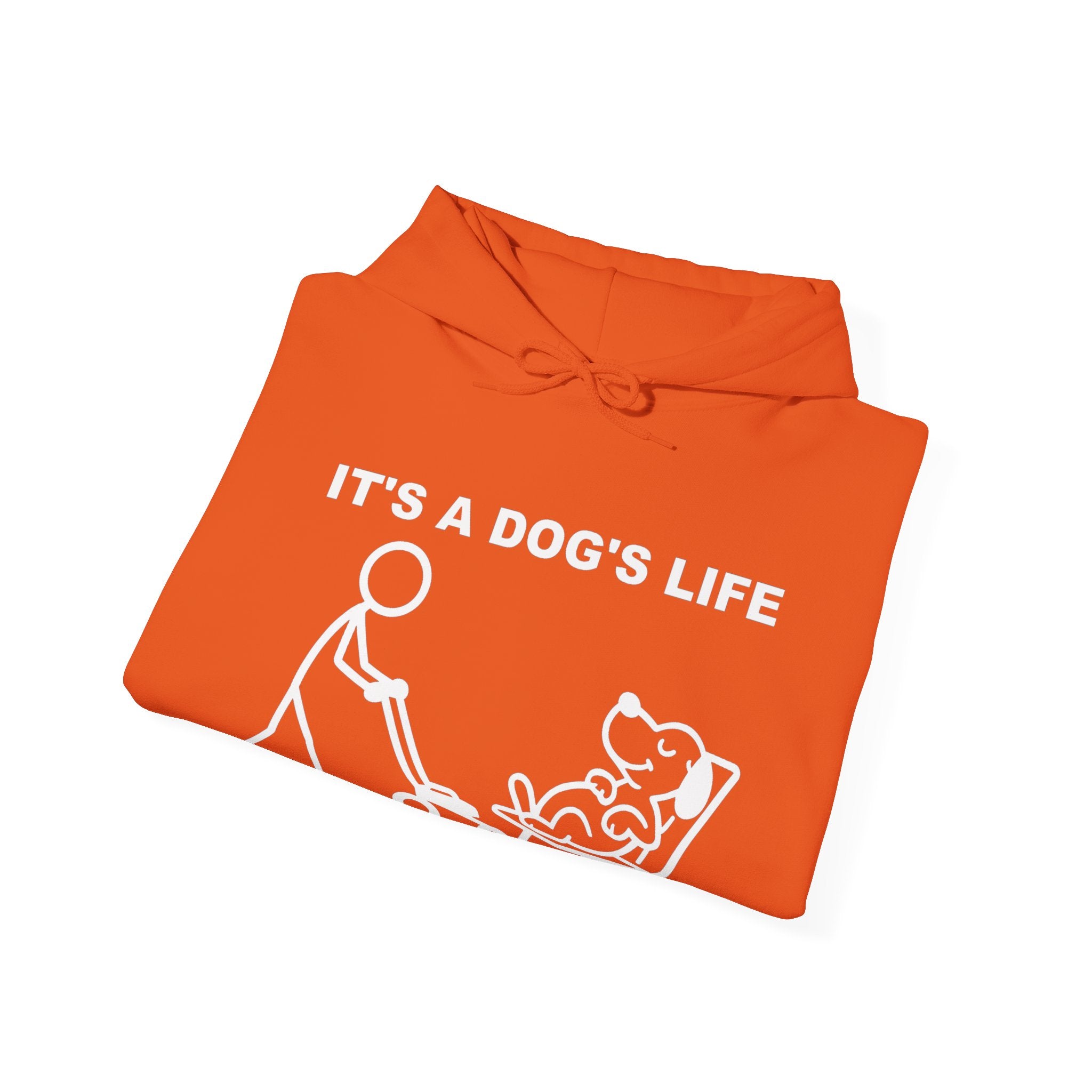 It’s a Dog’s Life Funny Dog Hoodie, Dog Lover Gift, Pet Owner Hoodie