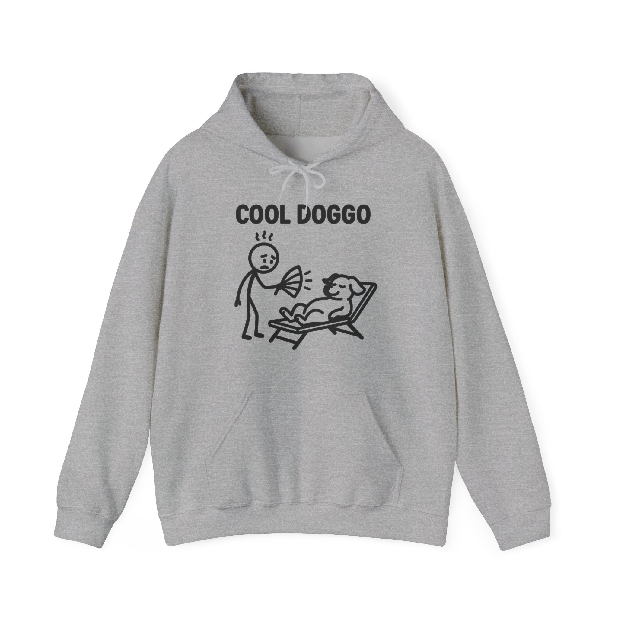 Cool Doggo Funny Dog Hoodie, Dog Walker Gift, Pet Lover Hoodie