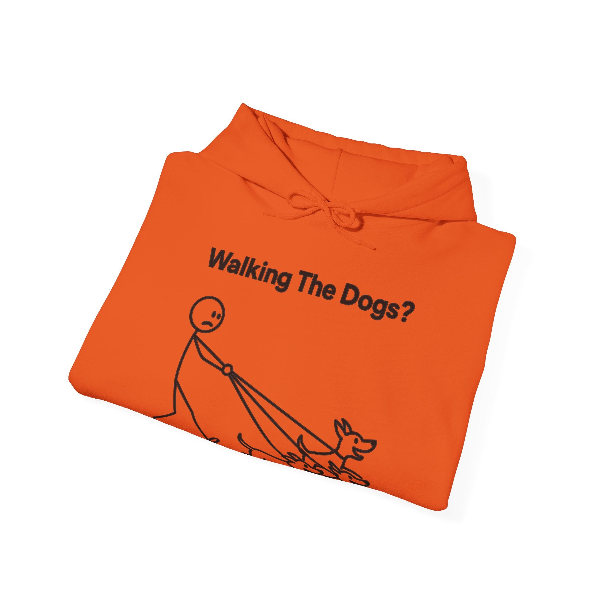 Walking The Dogs Funny Dog Hoodie, Dog Walker Gift, Pet Lover Hoodie