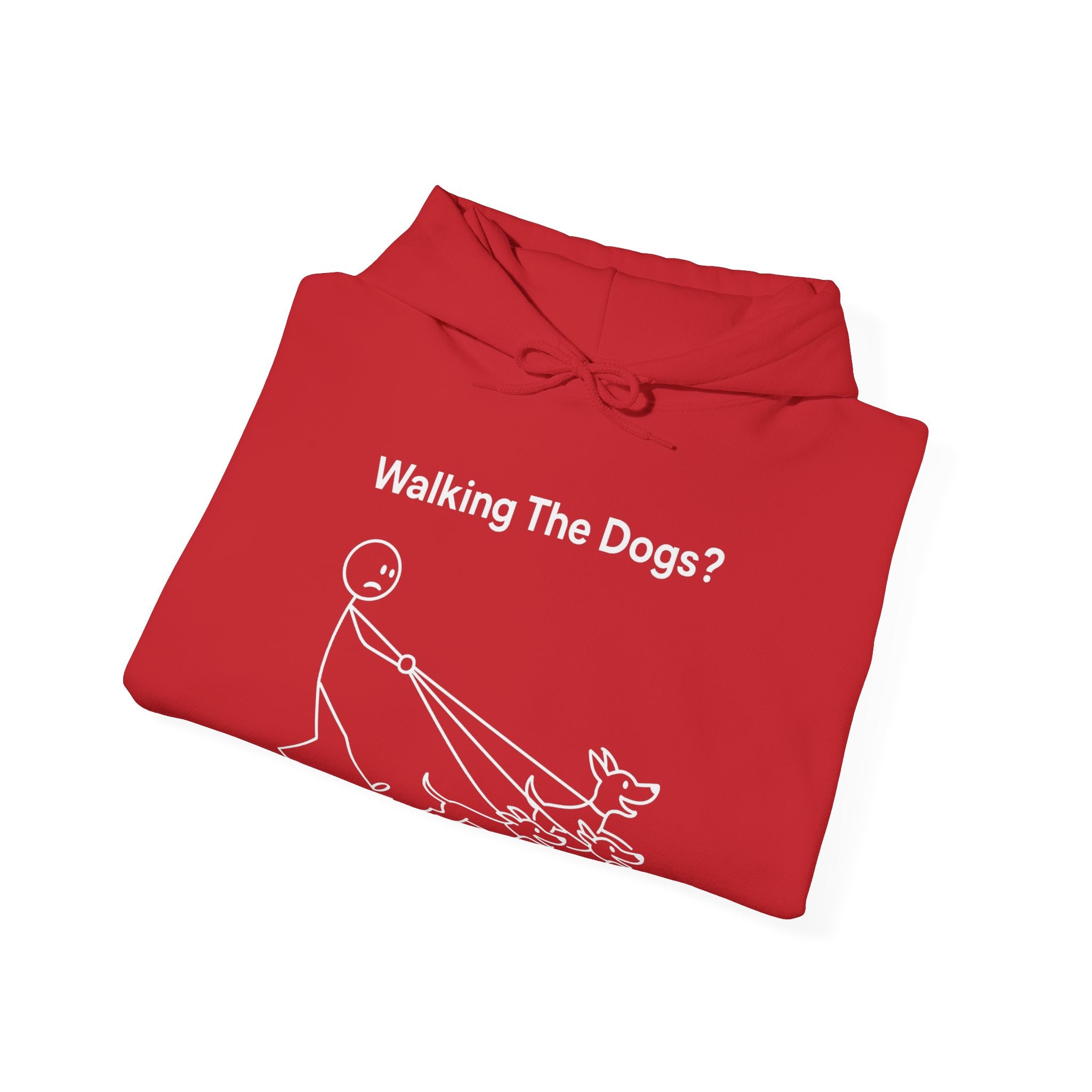 Walking The Dogs Funny Dog Hoodie, Dog Walker Gift, Pet Lover Hoodie