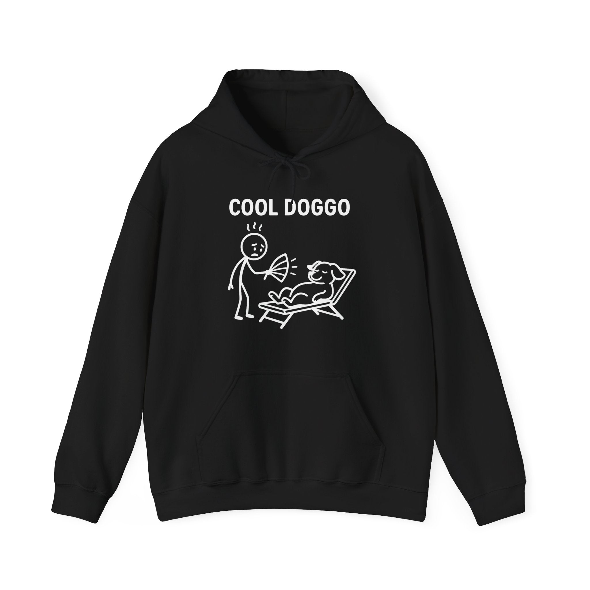 Cool Doggo Funny Dog Hoodie, Dog Walker Gift, Pet Lover Hoodie