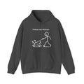 Follow Me Human Funny Dog Hoodie, Dog Lover Gift, Pet Owner Hoodie