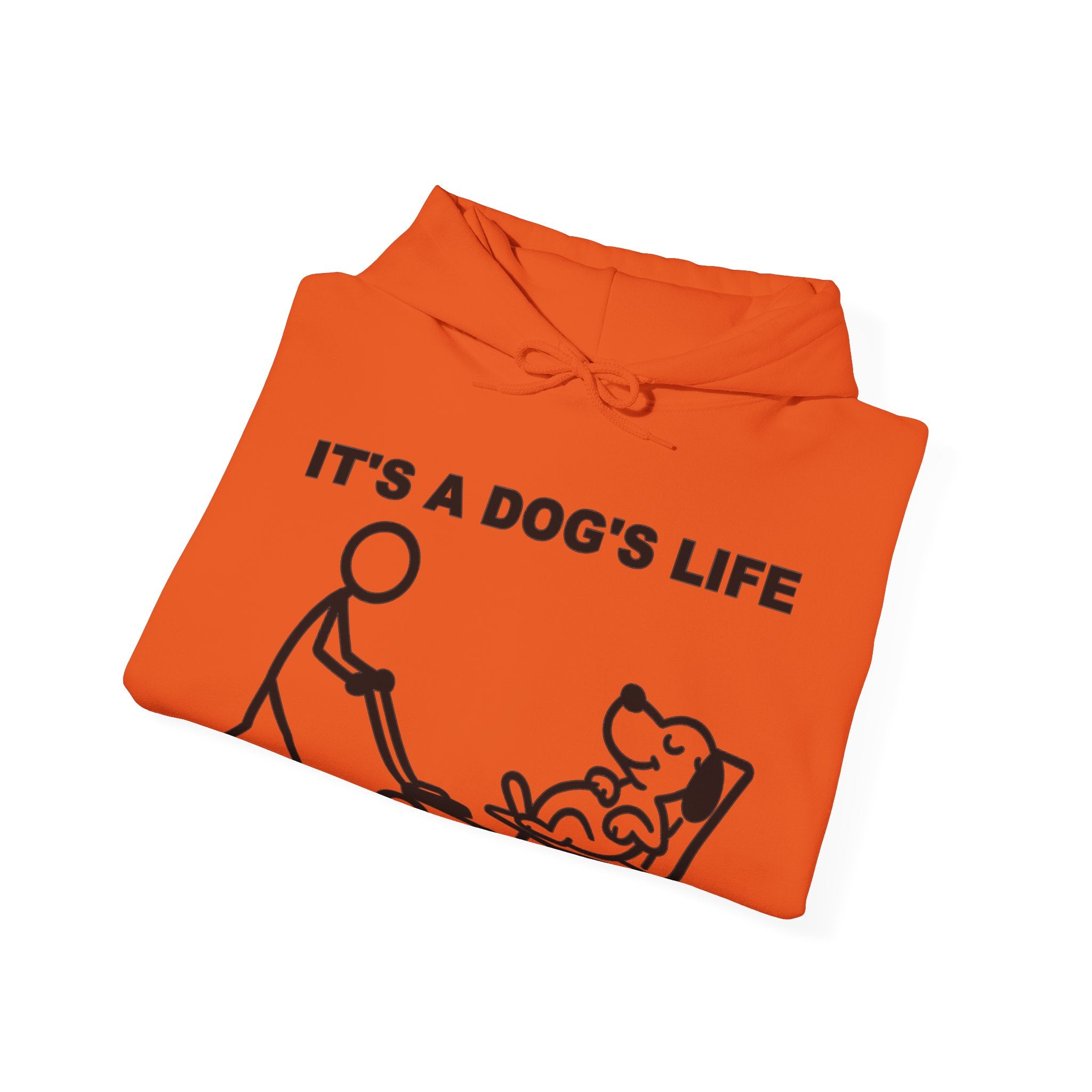 It’s a Dog’s Life Funny Dog Hoodie, Dog Lover Gift, Pet Owner Hoodie
