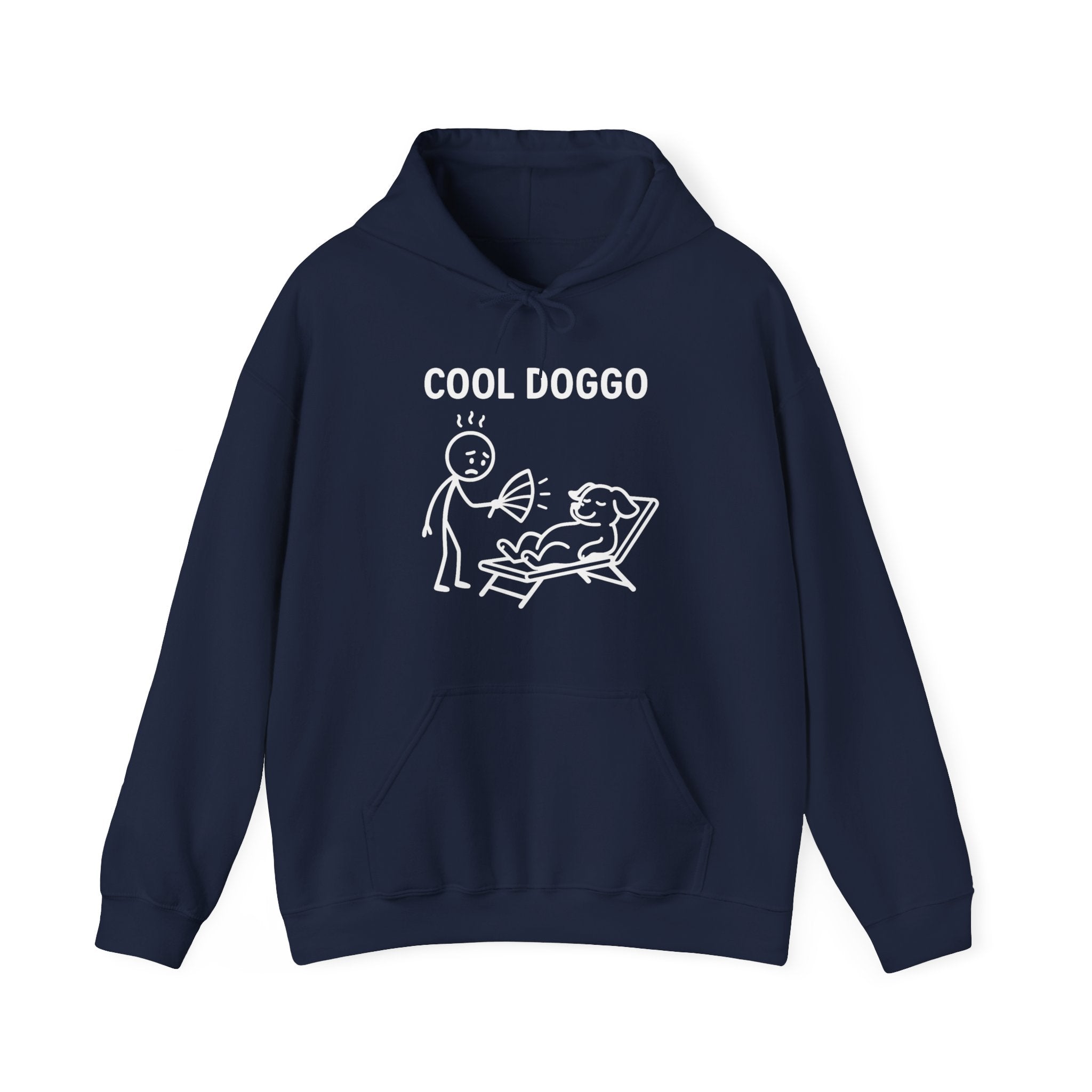 Cool Doggo Funny Dog Hoodie, Dog Walker Gift, Pet Lover Hoodie