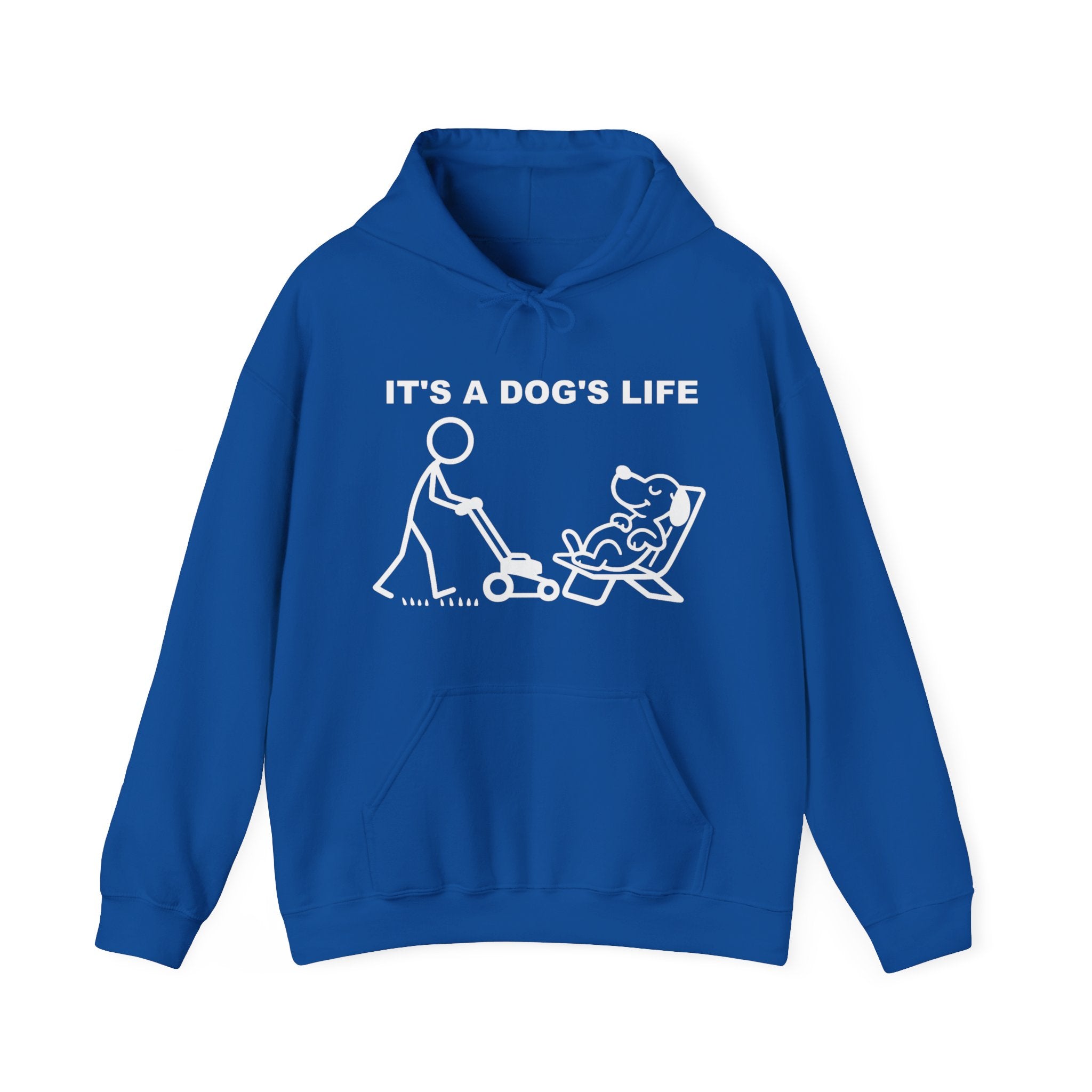 It’s a Dog’s Life Funny Dog Hoodie, Dog Lover Gift, Pet Owner Hoodie