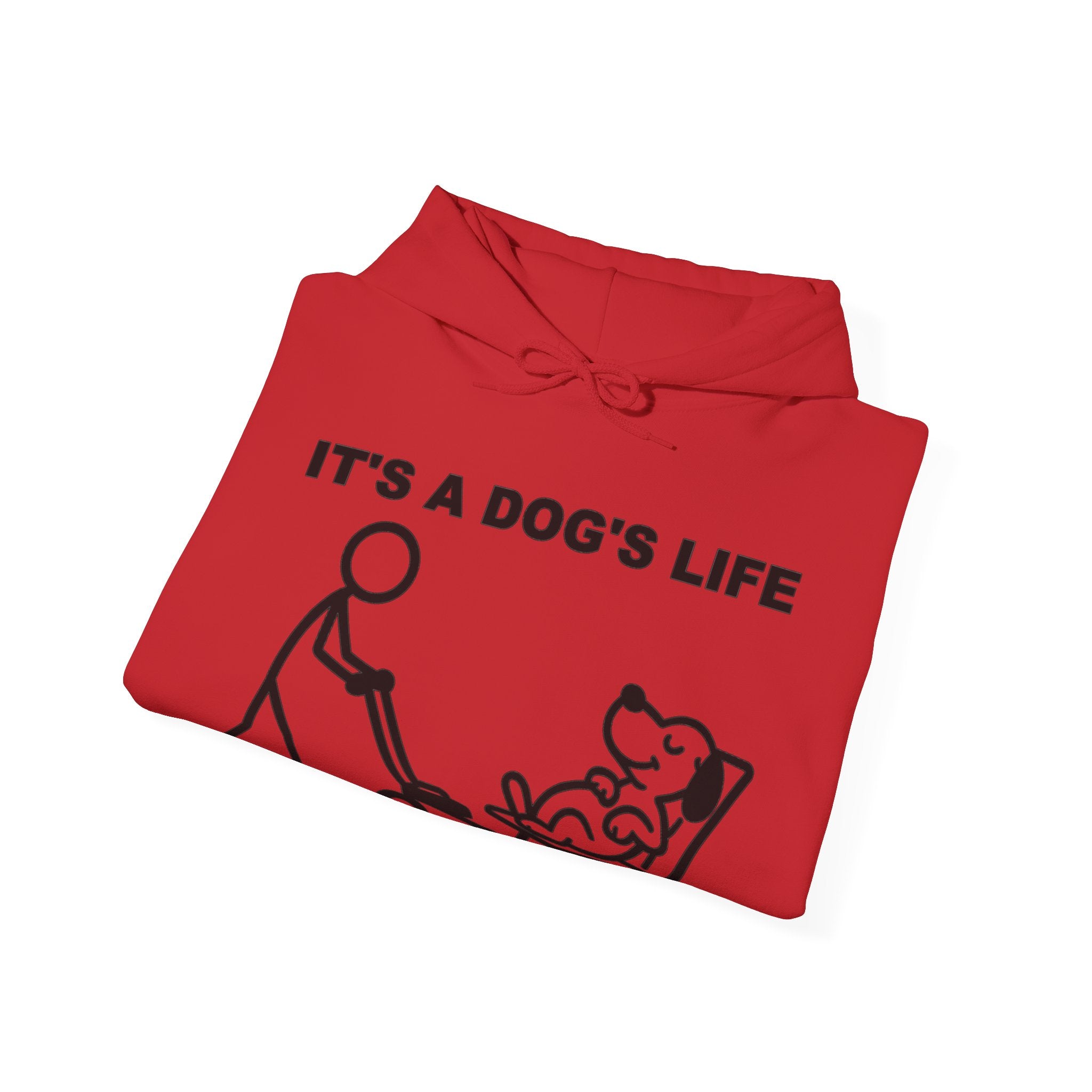 It’s a Dog’s Life Funny Dog Hoodie, Dog Lover Gift, Pet Owner Hoodie